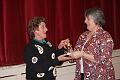 2. Presentation of a cup from President Julie to Debbie Morris